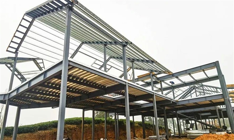 鋼結構加工別墅